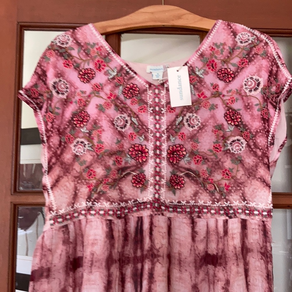 Sundance embroidered dress.